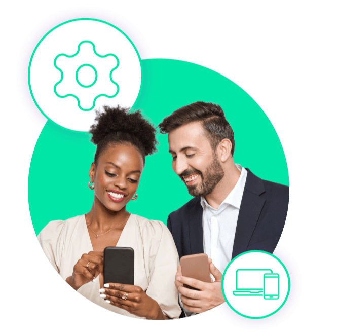 Call to action graphic