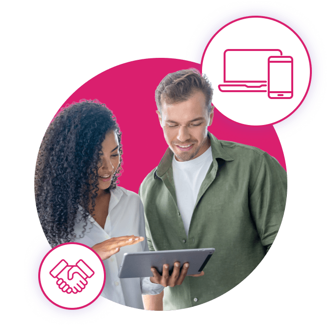 Call to action graphic